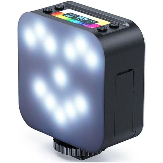Mini Rgb Video Lamp With Magnetic Adsorption For Live Broadcast