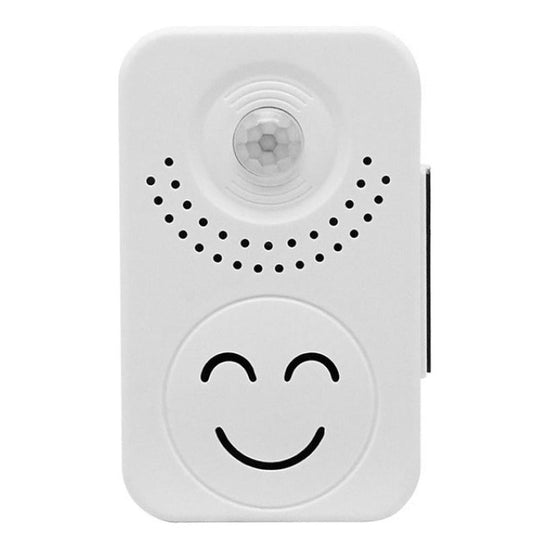 Entrance Voice Broadcaster - Small Horn Sensor For Doorbell Use - Battery Square