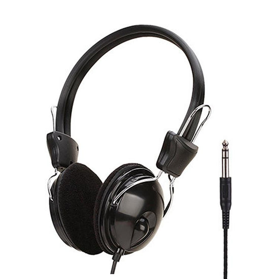 Online Class Headset 1.6M Cable Black 6.5Mm