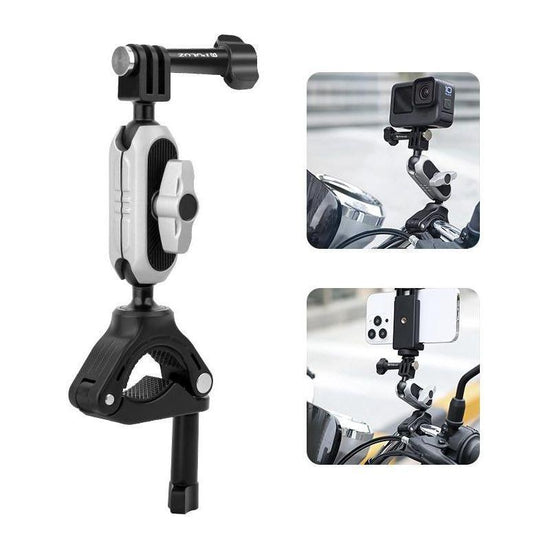 Universal Phone Mount For Handlebars With Clamp And Screw