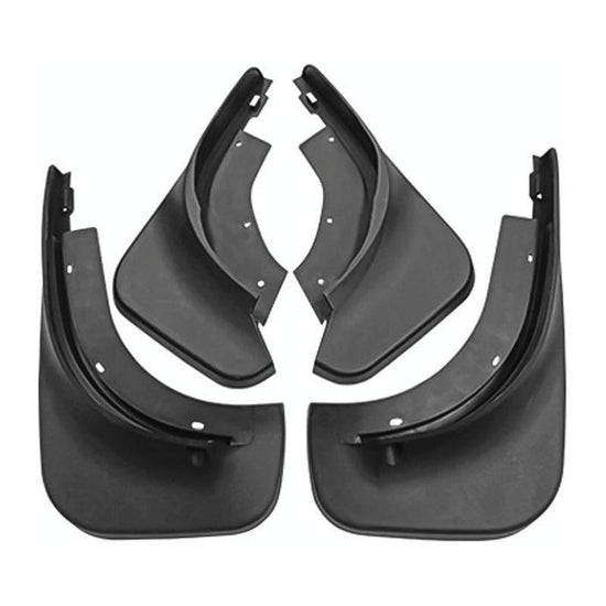 For Volkswagen Touareg 2005-2010 4Pcs / Set Car Auto Soft Plastic Splash Flaps Fender Guard Without Wheel Eyebrow