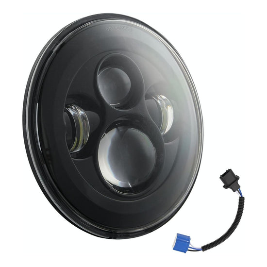 7 Inch H4 / H13 Dc 9V - 30V 4000Lm 6000K 40W 7 Inch Car Round Shape Led Headlight Lamps For Jeep Wrangler