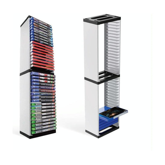 36-Cd Double-Layer Rack For Ps5 Console Games