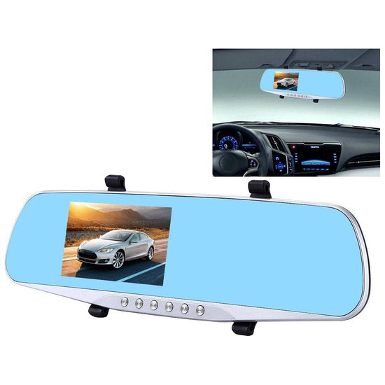 4.3 Inch Hd 1080P Rearview Mirror Vehicle Dvr With Screen Display