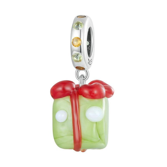 925 Sterling Silver Christmas Bead For Diy Accessories