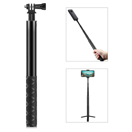 110Cm Metal Selfie Stick Monopod For Insta360 One Rs X2 X3 X4