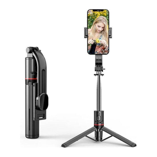Bluetooth Remote Selfie Stick With Tripod Phone Holder