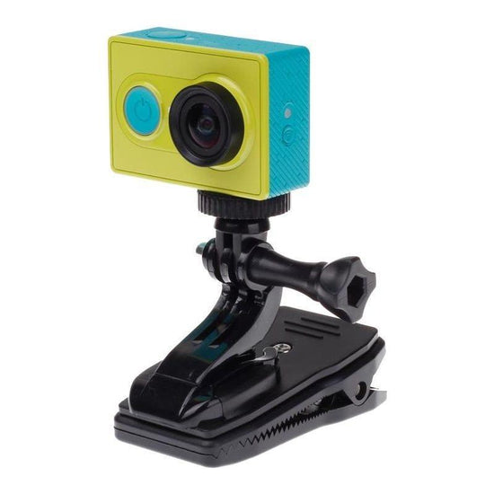360 Degree Hat Clip Mount For Xiaomi Yi Sport Camera - Fast & Easy