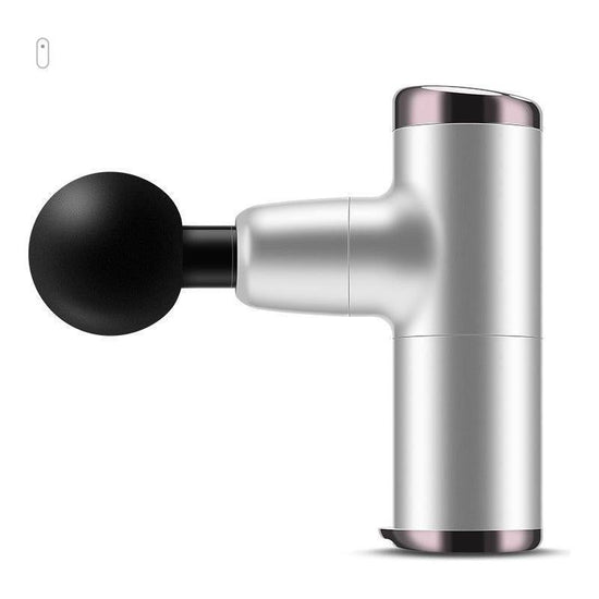 Electric Shock Muscle Massage Gun - Silver Pocket