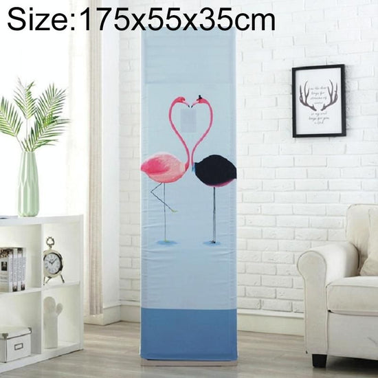 Flamingo Fabric Dust Cover For Vertical Cabinet Ac - All-Inclusive 175X55X35Cm