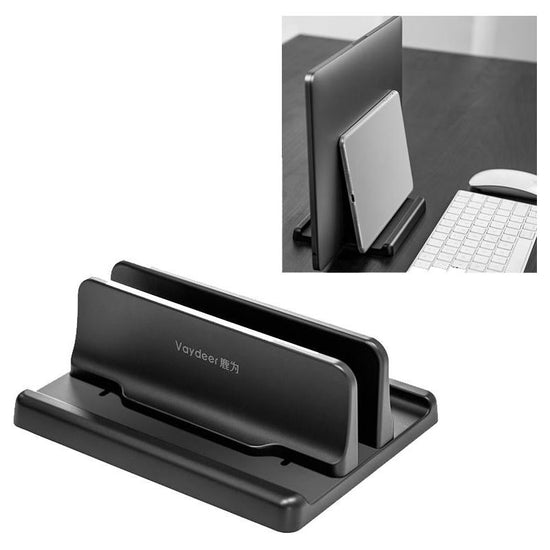 Vaydeer Vertical Notebook Stand - Desktop Storage Shelf