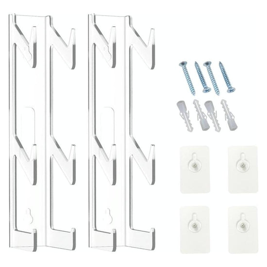 Acrylic Game Controller And Headphone Wall Mount - Set Of 2