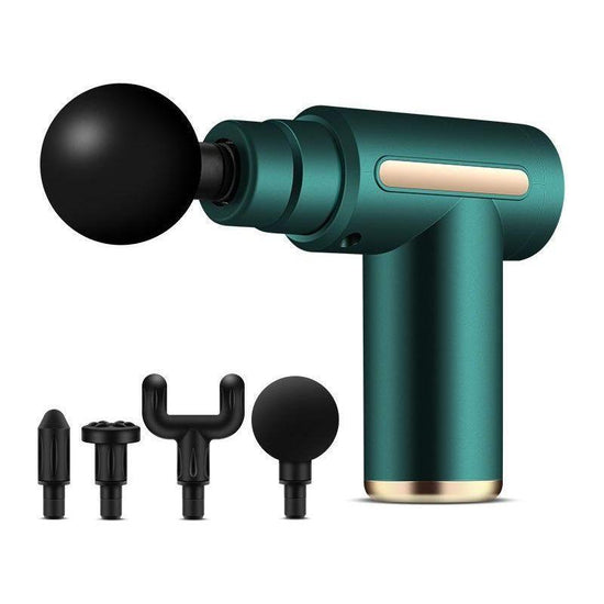 Electric Shock Muscle Massage Gun - Mini Green Pocket