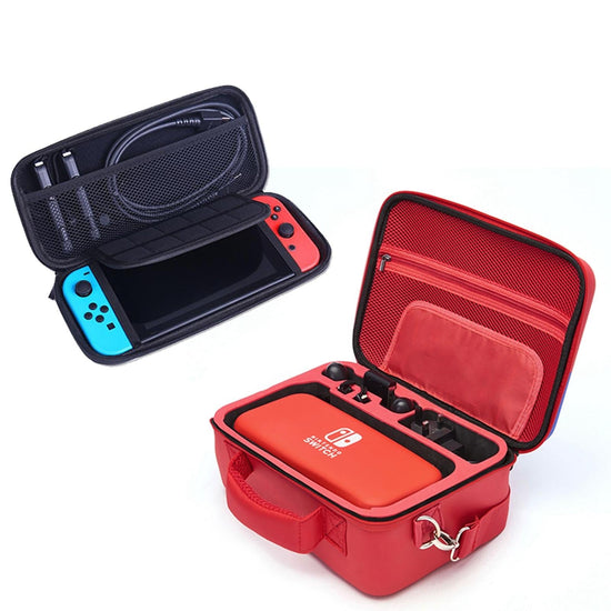 Compact Switch Shoulder Bag with Game Host Storage
