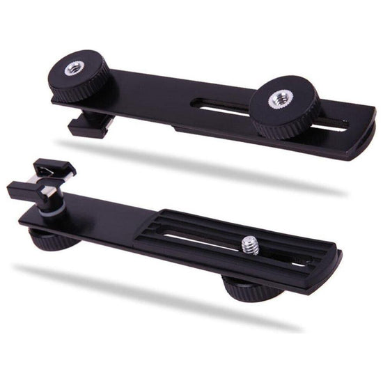 Black Metal Flash Bracket For Dslr Cameras
