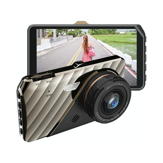 4 Hd 1080P Dual-Lens Car Recorder With Night Vision