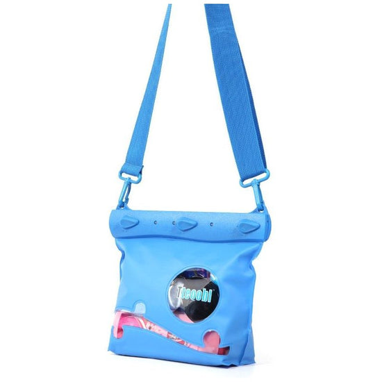 Waterproof One Shoulder Crossbody Drifting Diving Bag Medium Blue