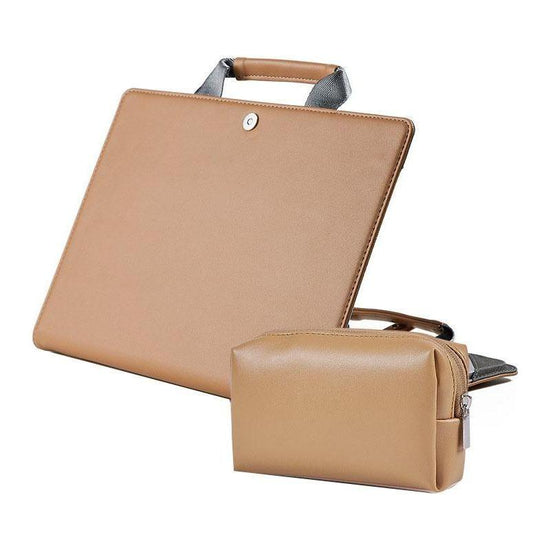 15.4 Inch Laptop Bag & Power Bag - Protective For Macbook Pro In Khaki