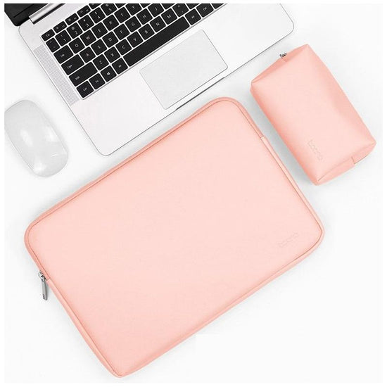 11 / 12 Inch Power & Pink Pu Leather Laptop Bag