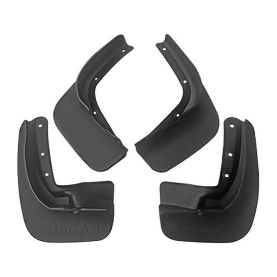 For Volkswagen Sharan 2012-2019 4Pcs / Set Car Auto Soft Plastic Splash Flaps Fender Guard