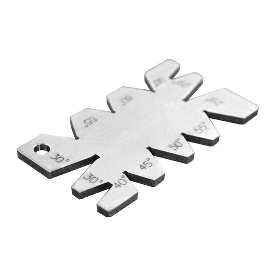 Thread Cutting Angle Gauge - Stainless Steel Measuring Tool