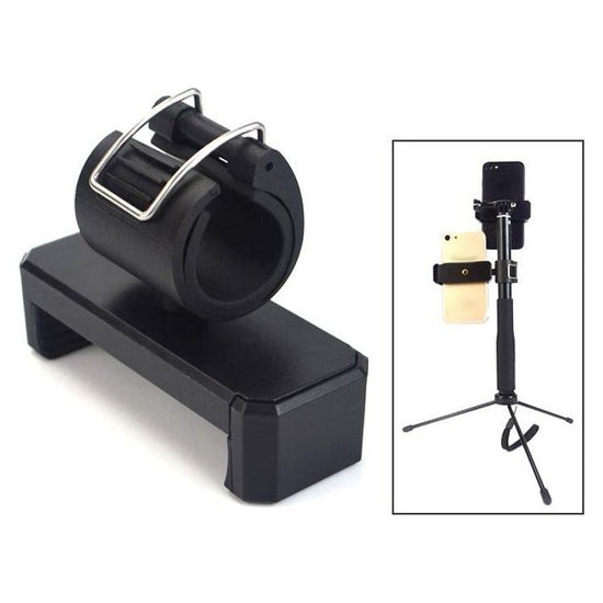 Universal Phone Clip For Selfie Stick And Bike Mount