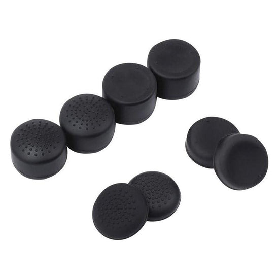 8-Piece Silicone Joystick Cap Set For Ps5 / Ps4 - Black