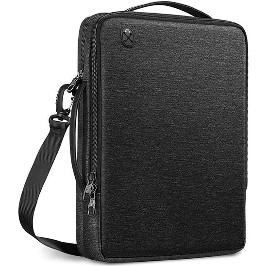 Waterproof Multifunctional Laptop Bag - 13.3-14 Inch - Black