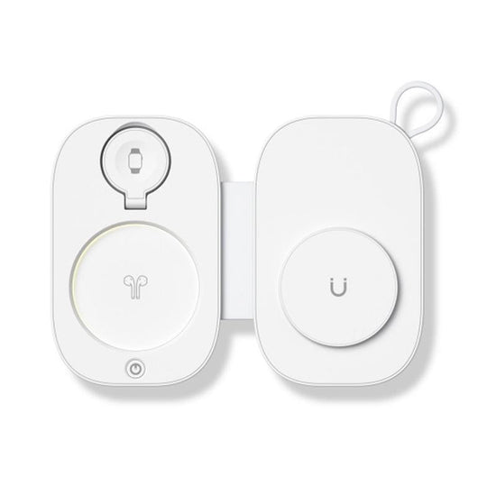 3 In 1 Magnetic Wireless Charger For Apple Devices - Black