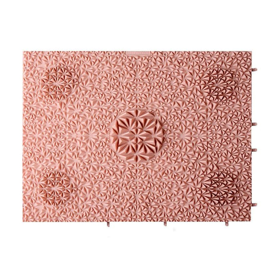 Fitness Toe Press Board For Home Foot Massage - Peacock Pink