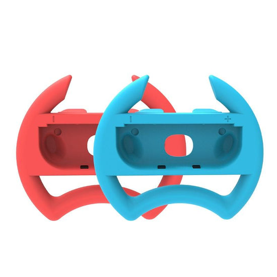 Red Nintendo Switch Steering Wheel for Gamepad