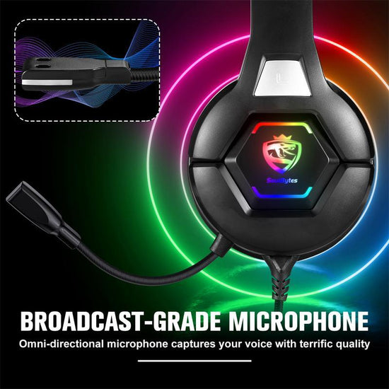 Omni-Directional Esports Headset 1.9M Length - Blac