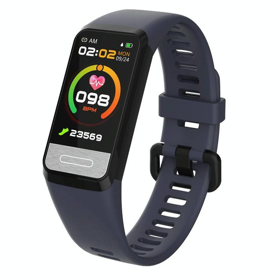 Smart Bracelet With Blood Oxygen Monitoring And Tft Hd Screen - Black