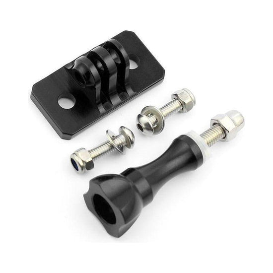 Gopro Helmet Mount Adapter For Aluminum Tripod Head