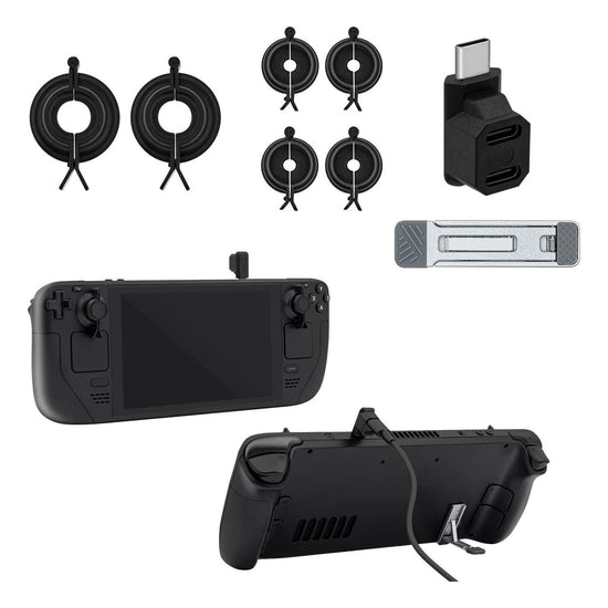 8-Piece Raptor Protection Kit For Nintendo Switch And Steam Deck - Universal Fit