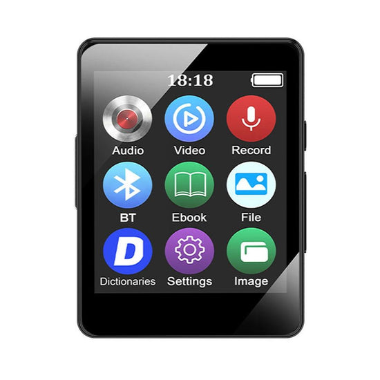Bluetooth 5.0 Mp3 Player With Ebook Recorder 128Gb - 32Gb