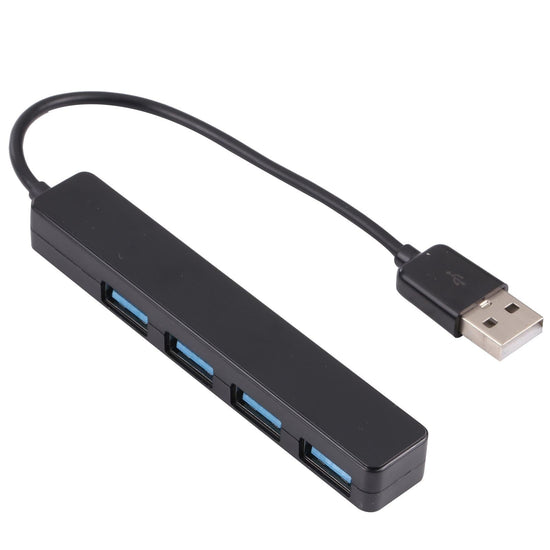 4-In-1 Usb Hub Docking Station Black