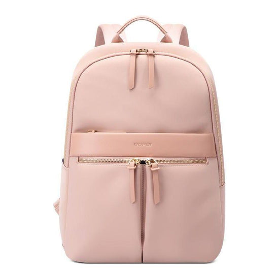Waterproof 14-Inch Laptop Backpack - Lightweight And Casual - Pink