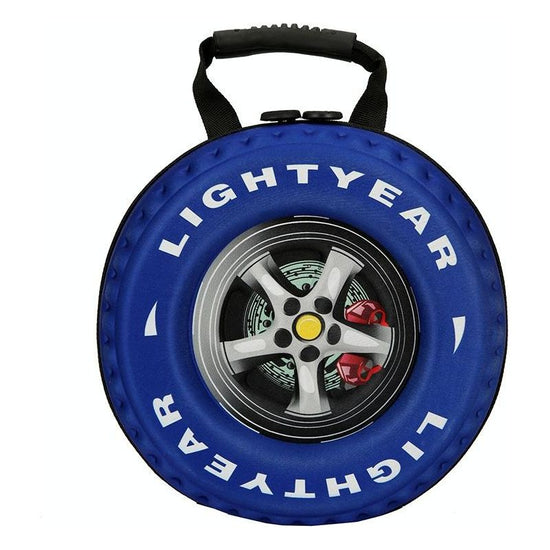 Kindergarten Shoulder Bag - Tire Shaped For Kids - Blue