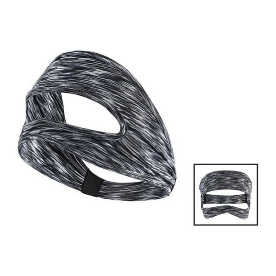 Gray Breathable Vr Eye Mask - Lightweight - Purple