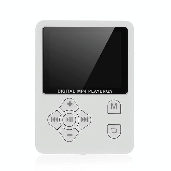 Lossless Mp4 Player With Synchronized Lyrics Cross Button Style - Black