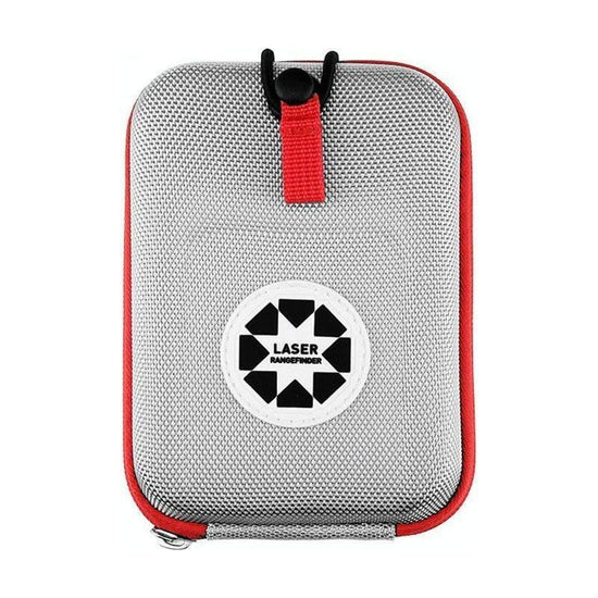 Lightweight Golf Rangefinder Waist Pack - Portable Belt Bag - Gray-Red