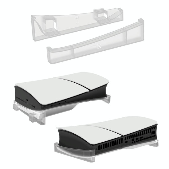 Universal Horizontal Stand For Ps5 Slim - Digital / Optical Drive Version - White