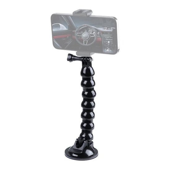 Flexible Suction Cup Mount With Extended Jaws