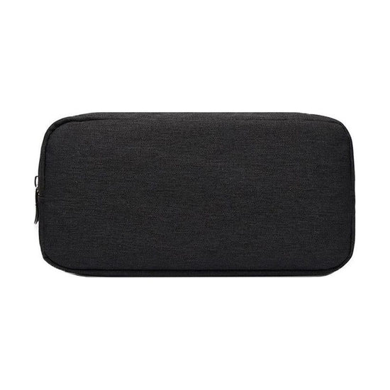 Versatile Headphone Charger & Data Cable Storage Bag - 23 X 11.5 X 5.5Cm - Black