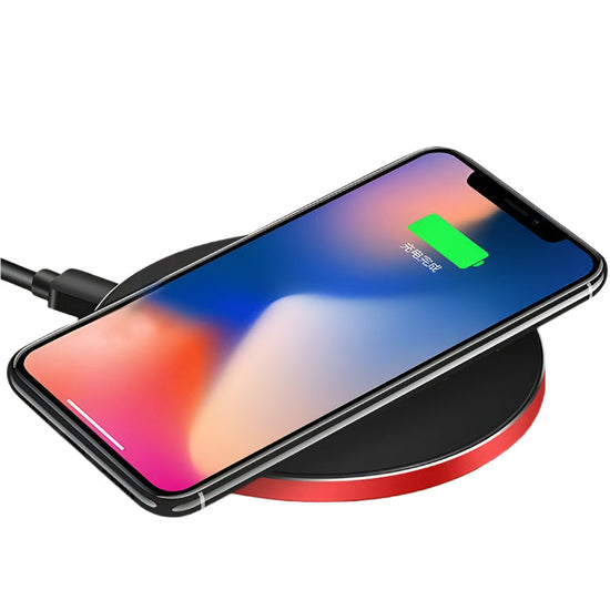 Ultra Thin Wireless Fast Charging Pad - Black