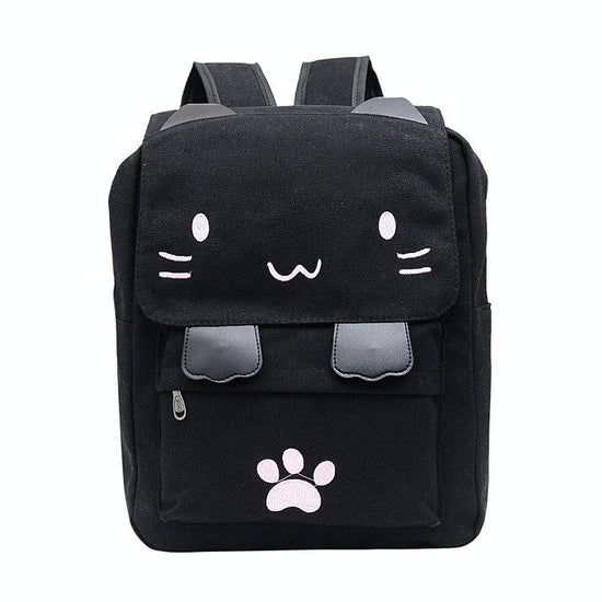 Leisure Cat Backpack - Canvas