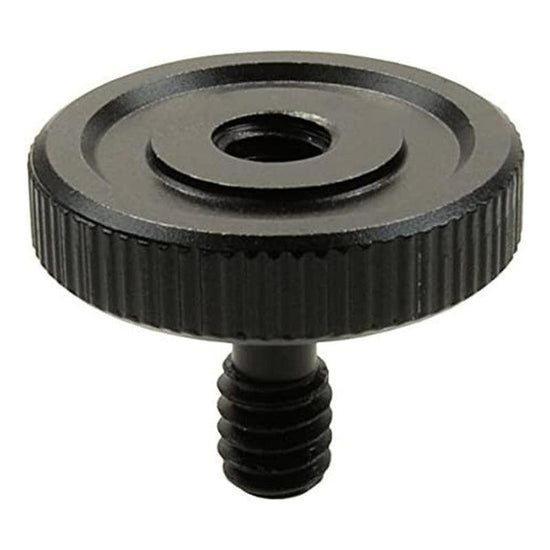 Male To Female Screw Adapter For Light / Stand Fixing - Black 1 / 4 Inch