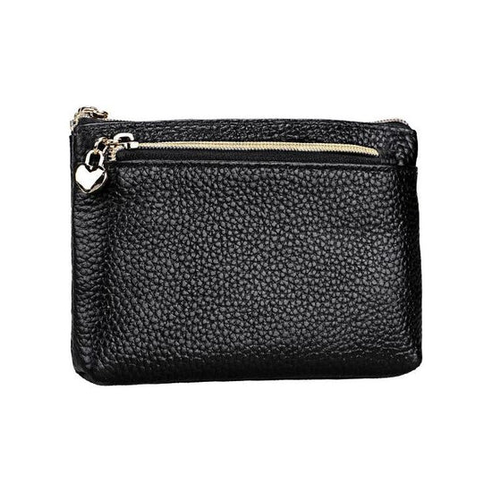 Spacious Litchi Texture Rfid Hand Wallet