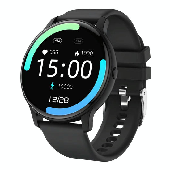 Bluetooth Talk Smartwatch Multi-Function Monitor Heart Rate / Blood Pressure / Blood Oxygen / Sleep - Blue